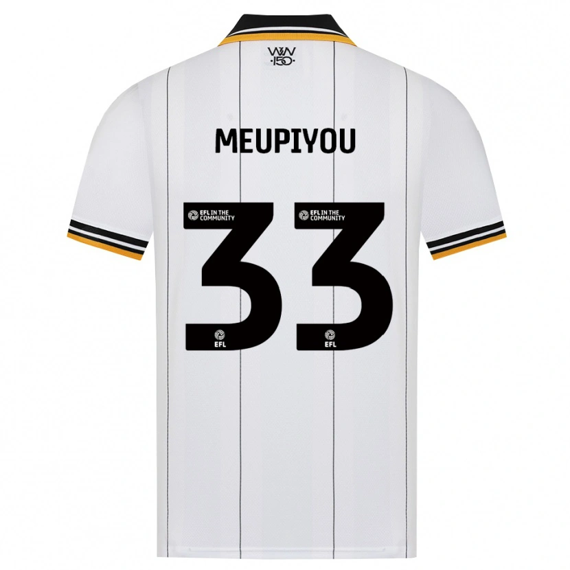 Danxen Kinder Bastien Meupiyou #33 Orange Weiß Schwarz Auswärtstrikot Trikot 2026/27 T-Shirt Schweiz
