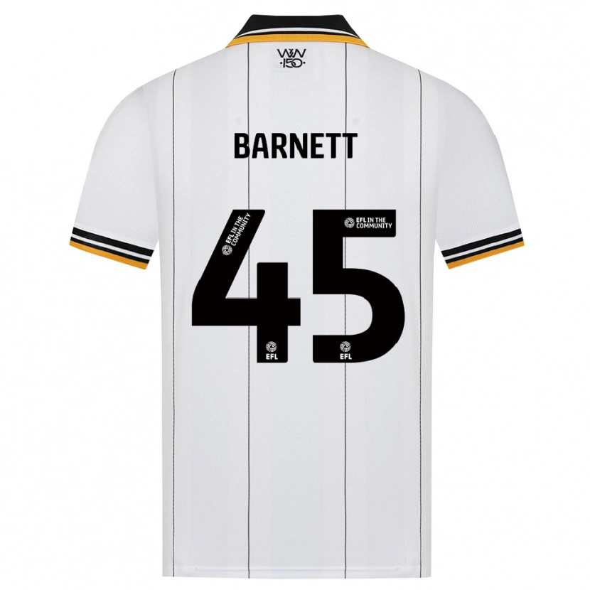 Danxen Kinder Ty Barnett #45 Orange Weiß Schwarz Auswärtstrikot Trikot 2026/27 T-Shirt Schweiz