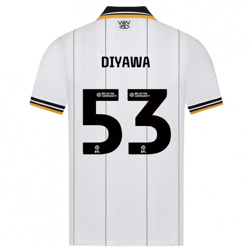 Danxen Kinder Aaron Keto Diyawa #53 Orange Weiß Schwarz Auswärtstrikot Trikot 2026/27 T-Shirt Schweiz