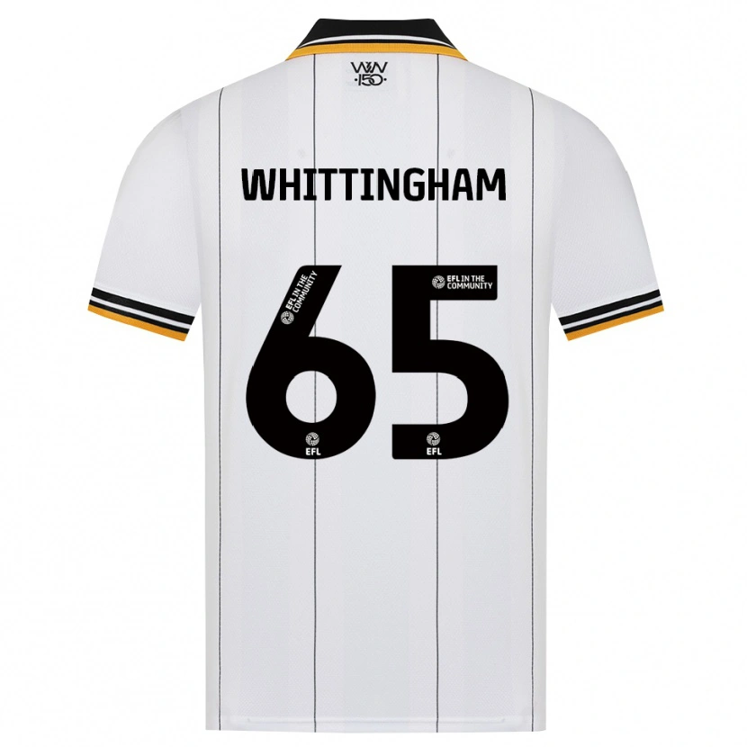 Danxen Kinder Matthew Whittingham #65 Orange Weiß Schwarz Auswärtstrikot Trikot 2026/27 T-Shirt Schweiz