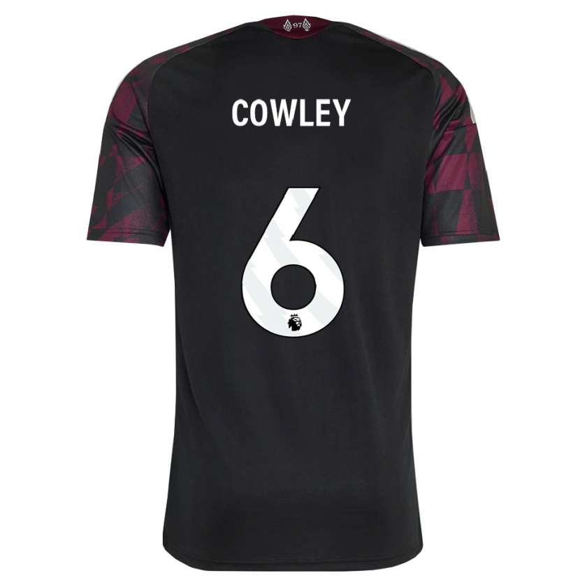 Danxen Kinder Ryan Cowley #6 Schwarz Weiß Violett Ausweichtrikot Trikot 2026/27 T-Shirt Schweiz