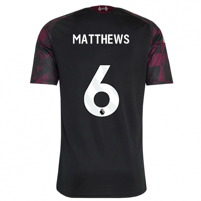 Danxen Kinder Jasmine Matthews #6 Schwarz Weiß Violett Ausweichtrikot Trikot 2026/27 T-Shirt Schweiz
