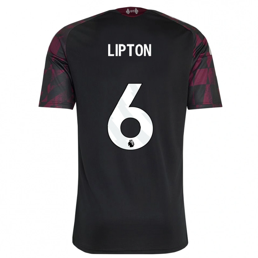 Danxen Kinder Joe Lipton #6 Schwarz Weiß Violett Ausweichtrikot Trikot 2026/27 T-Shirt Schweiz