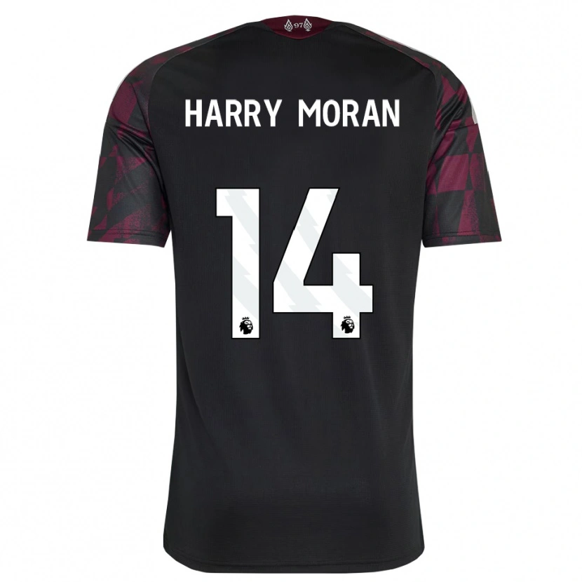 Danxen Kinder Harry Moran #14 Schwarz Weiß Violett Ausweichtrikot Trikot 2026/27 T-Shirt Schweiz