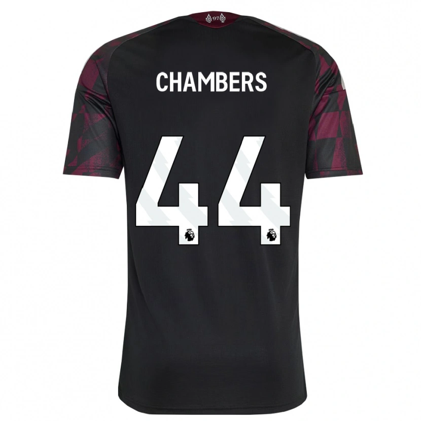 Danxen Kinder Luke Chambers #44 Schwarz Weiß Violett Ausweichtrikot Trikot 2026/27 T-Shirt Schweiz