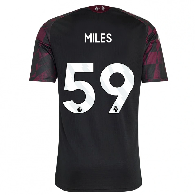 Danxen Kinder Terence Miles #59 Schwarz Weiß Violett Ausweichtrikot Trikot 2026/27 T-Shirt Schweiz