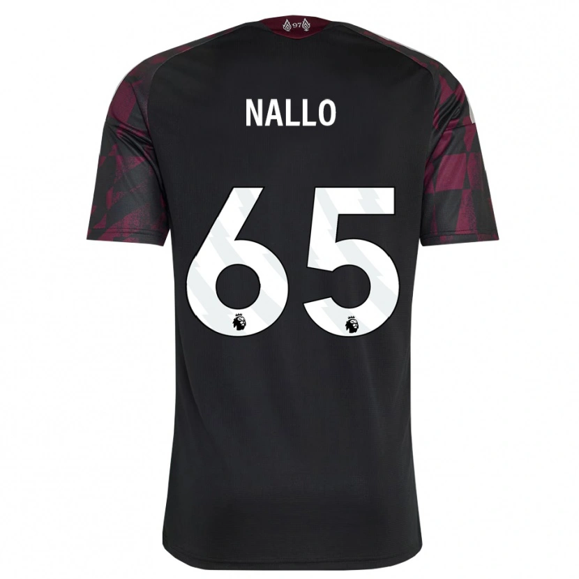 Danxen Kinder Amara Nallo #65 Schwarz Weiß Violett Ausweichtrikot Trikot 2026/27 T-Shirt Schweiz