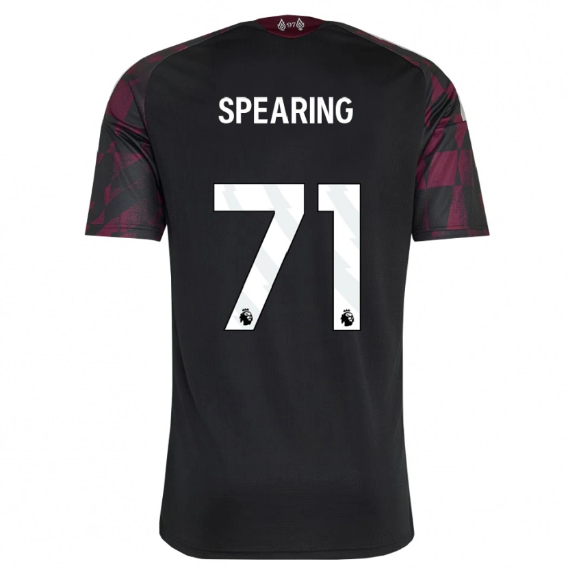 Danxen Kinder Jay Spearing #71 Schwarz Weiß Violett Ausweichtrikot Trikot 2026/27 T-Shirt Schweiz