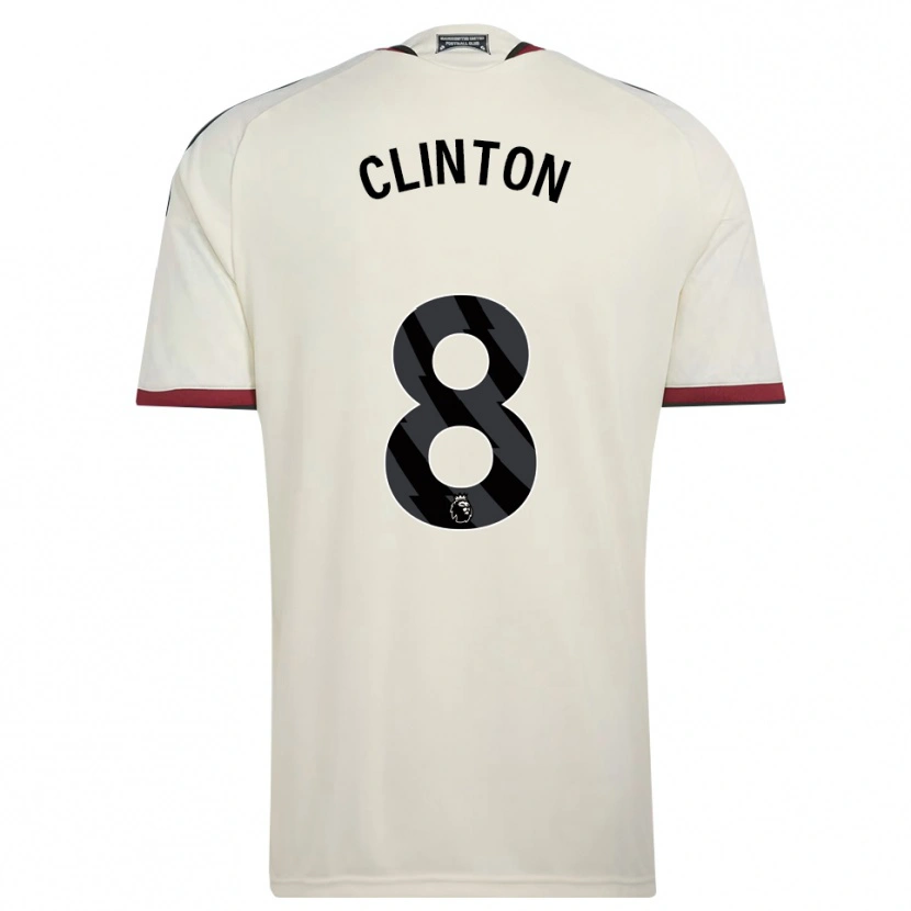 Danxen Kinder Grace Clinton #8 Beige Schwarz Rot Ausweichtrikot Trikot 2026/27 T-Shirt Schweiz