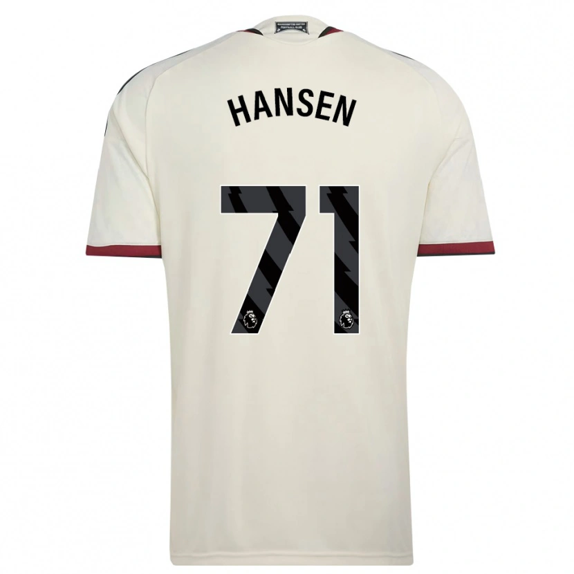 Danxen Kinder Isak Hansen-Aaroen #71 Beige Schwarz Rot Ausweichtrikot Trikot 2026/27 T-Shirt Schweiz
