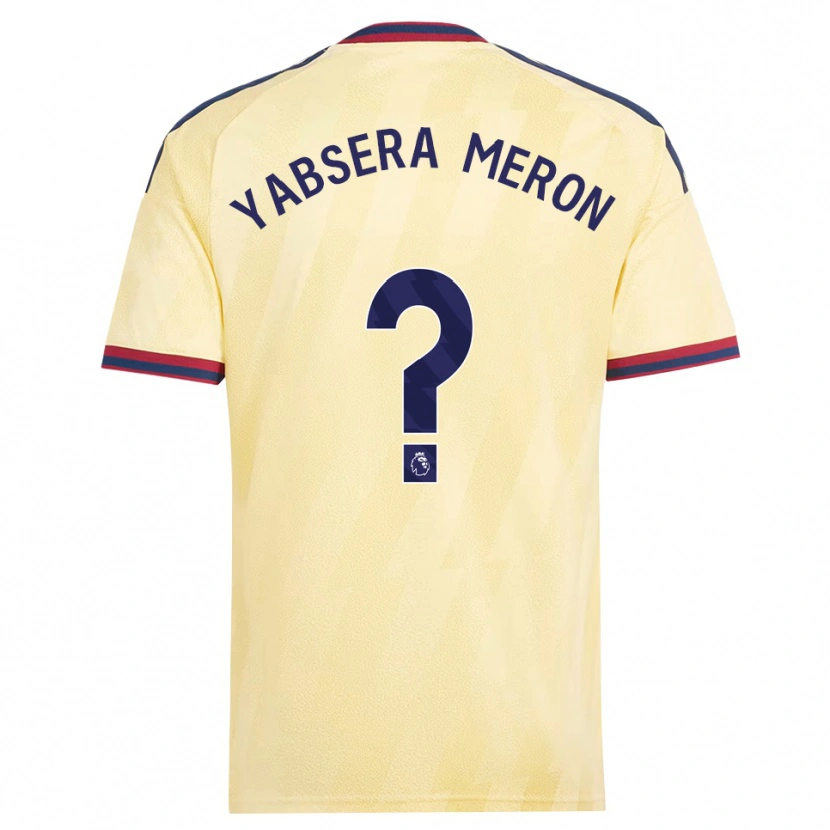 Danxen Kinder Yabsera Meron #0 Hell Gelb Mitternachtsblau Ausweichtrikot Trikot 2026/27 T-Shirt Schweiz