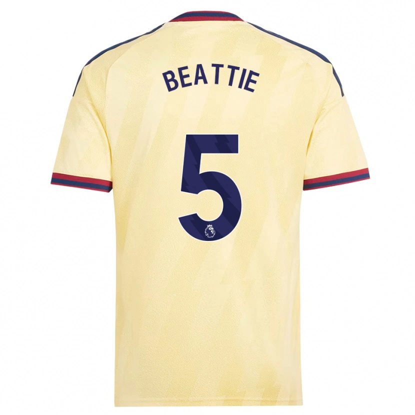 Danxen Kinder Jen Beattie #5 Hell Gelb Mitternachtsblau Ausweichtrikot Trikot 2026/27 T-Shirt Schweiz
