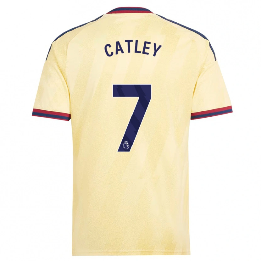 Danxen Kinder Stephanie Catley #7 Hell Gelb Mitternachtsblau Ausweichtrikot Trikot 2026/27 T-Shirt Schweiz