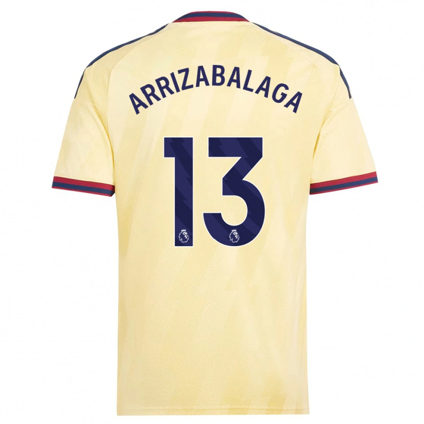 Danxen Kinder Kepa Arrizabalaga #13 Hell Gelb Mitternachtsblau Ausweichtrikot Trikot 2026/27 T-Shirt Schweiz