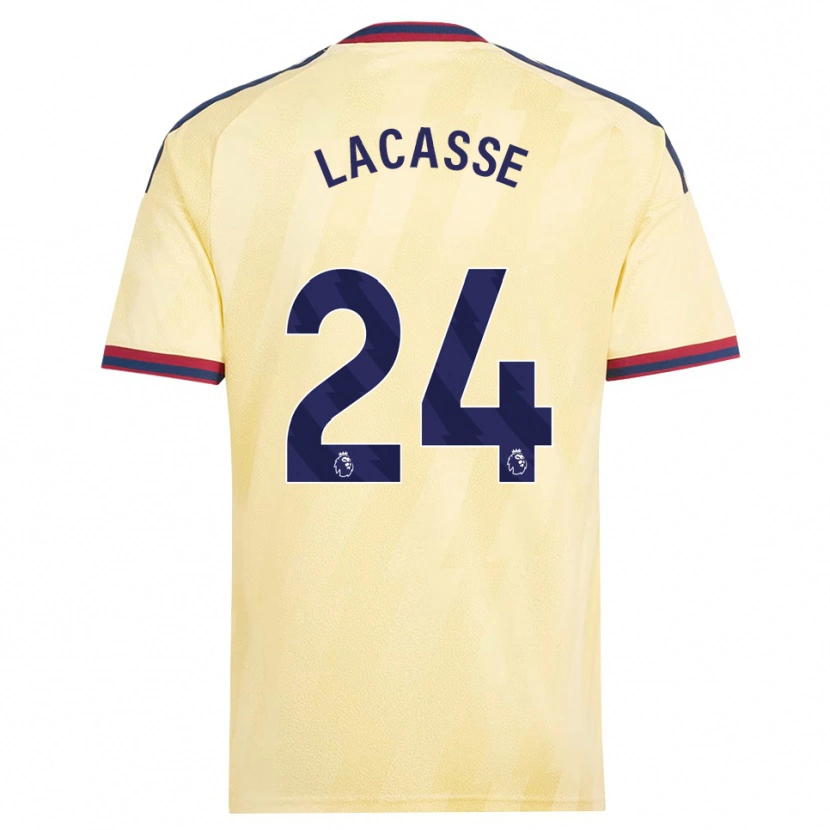 Danxen Kinder Cloé Lacasse #24 Hell Gelb Mitternachtsblau Ausweichtrikot Trikot 2026/27 T-Shirt Schweiz