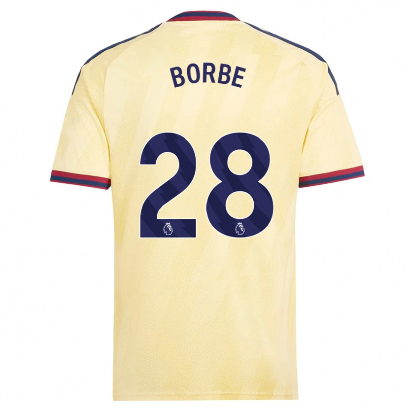 Danxen Kinder Anneke Borbe #28 Hell Gelb Mitternachtsblau Ausweichtrikot Trikot 2026/27 T-Shirt Schweiz