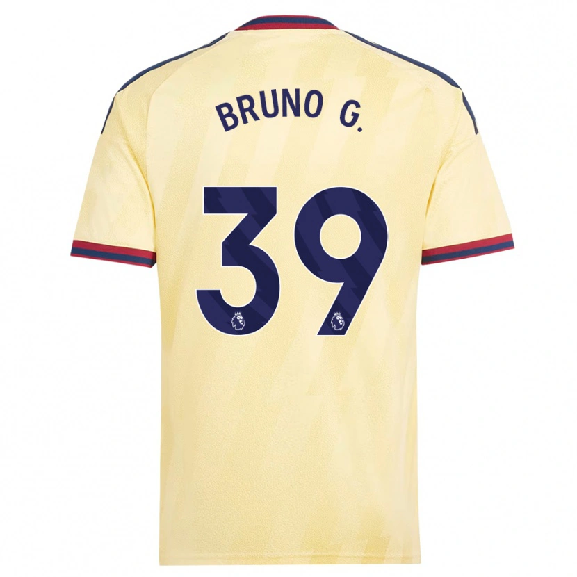 Danxen Kinder Bruno Guimarães #39 Hell Gelb Mitternachtsblau Ausweichtrikot Trikot 2026/27 T-Shirt Schweiz