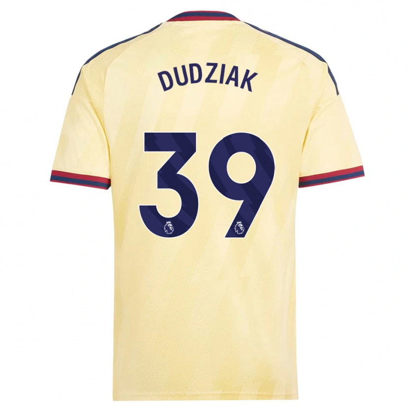 Danxen Kinder Harrison Dudziak #39 Hell Gelb Mitternachtsblau Ausweichtrikot Trikot 2026/27 T-Shirt Schweiz