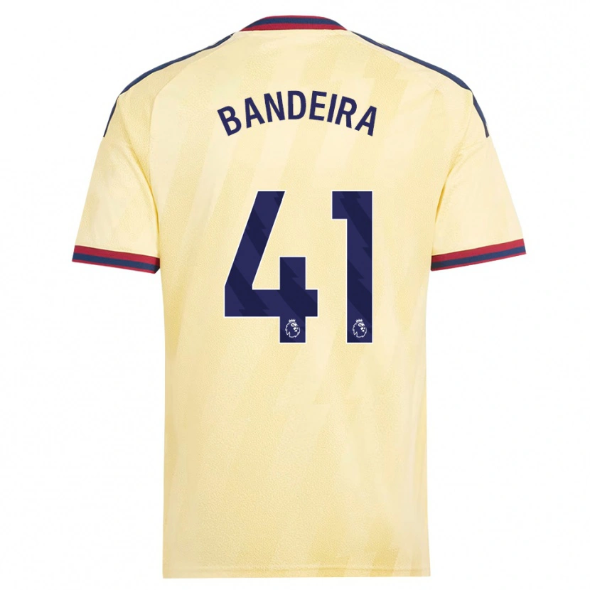 Danxen Kinder Mauro Bandeira #41 Hell Gelb Mitternachtsblau Ausweichtrikot Trikot 2026/27 T-Shirt Schweiz