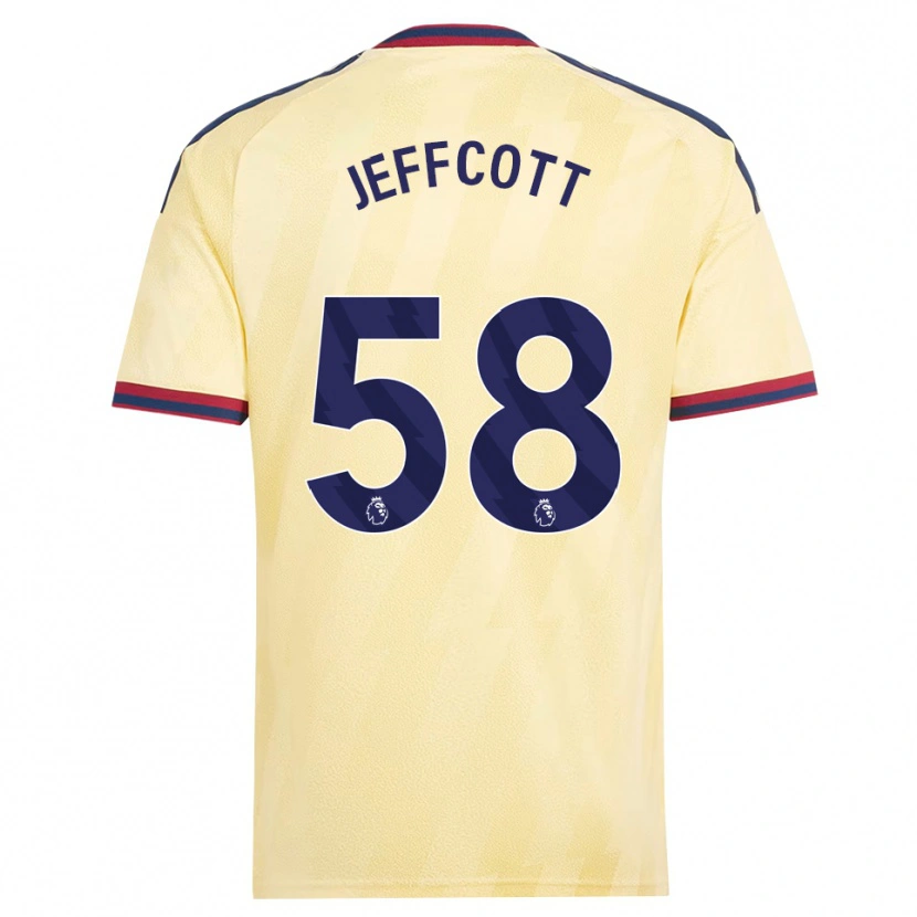 Danxen Kinder Henry Jeffcott #58 Hell Gelb Mitternachtsblau Ausweichtrikot Trikot 2026/27 T-Shirt Schweiz