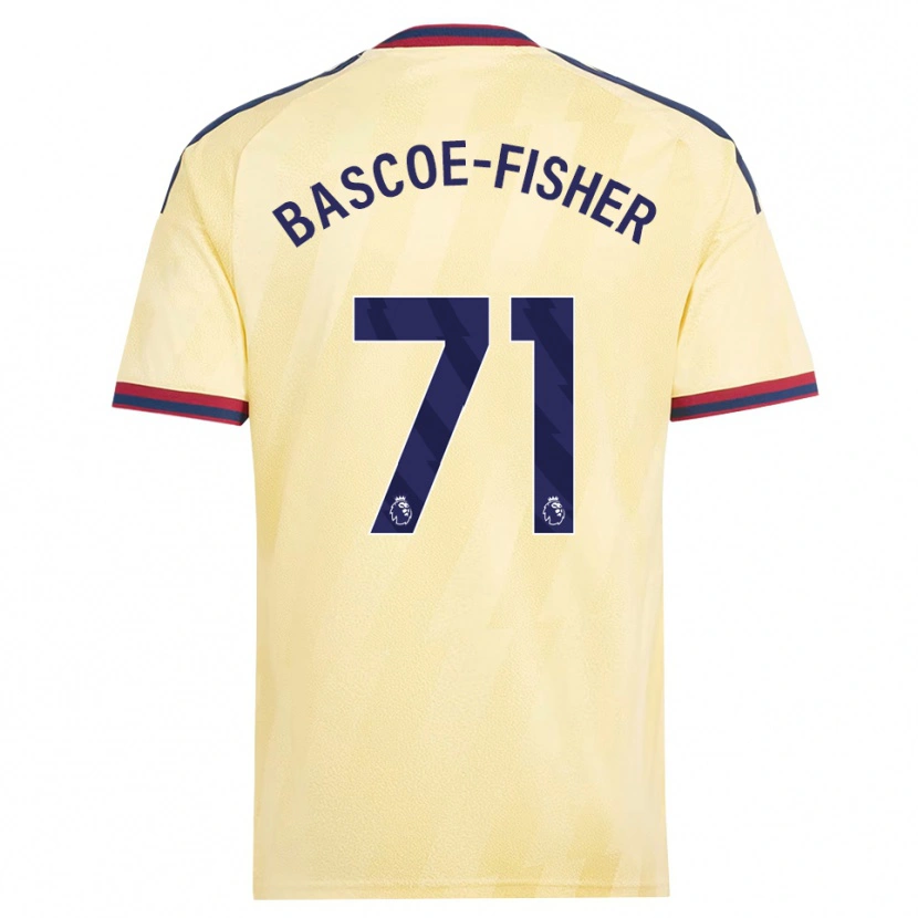 Danxen Kinder Jakai Bascoe-Fisher #71 Hell Gelb Mitternachtsblau Ausweichtrikot Trikot 2026/27 T-Shirt Schweiz