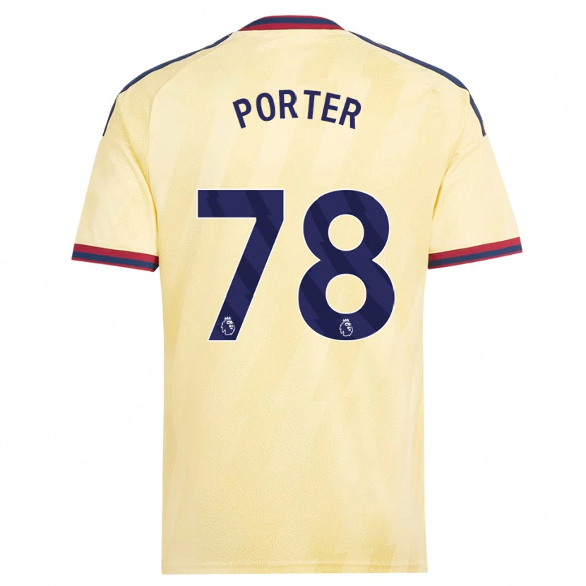 Danxen Kinder Jack Porter #78 Hell Gelb Mitternachtsblau Ausweichtrikot Trikot 2026/27 T-Shirt Schweiz
