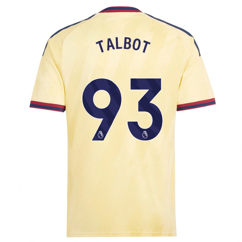 Danxen Kinder Jack Talbot #93 Hell Gelb Mitternachtsblau Ausweichtrikot Trikot 2026/27 T-Shirt Schweiz