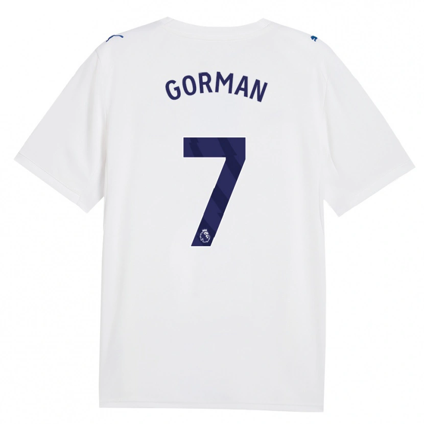 Danxen Kinder Finlay Gorman #7 Marineweiß Ausweichtrikot Trikot 2026/27 T-Shirt Schweiz