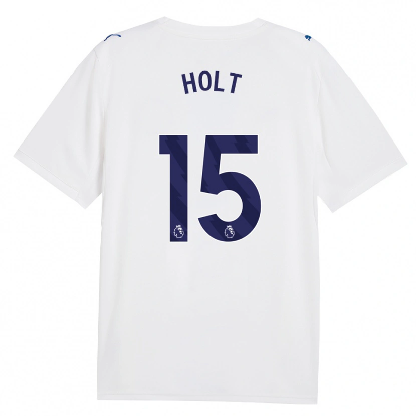 Danxen Kinder Charlie Holt #15 Marineweiß Ausweichtrikot Trikot 2026/27 T-Shirt Schweiz