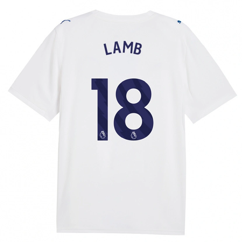 Danxen Kinder Teddie Lamb #18 Marineweiß Ausweichtrikot Trikot 2026/27 T-Shirt Schweiz