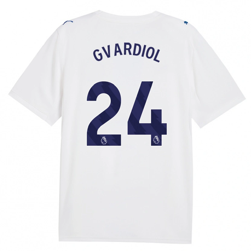Danxen Kinder Josko Gvardiol #24 Marineweiß Ausweichtrikot Trikot 2026/27 T-Shirt Schweiz