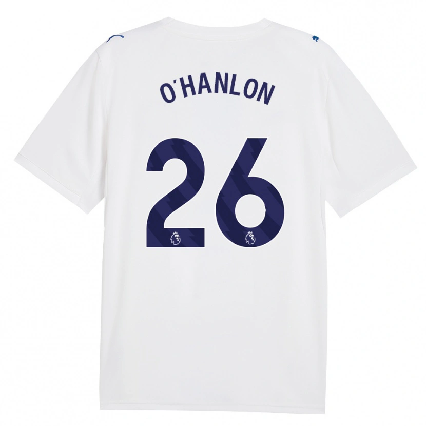 Danxen Kinder Tara O'hanlon #26 Marineweiß Ausweichtrikot Trikot 2026/27 T-Shirt Schweiz