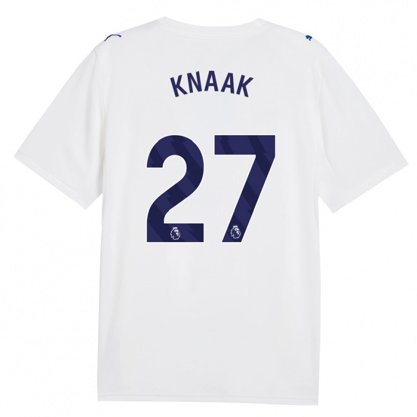 Danxen Kinder Rebecca Knaak #27 Marineweiß Ausweichtrikot Trikot 2026/27 T-Shirt Schweiz