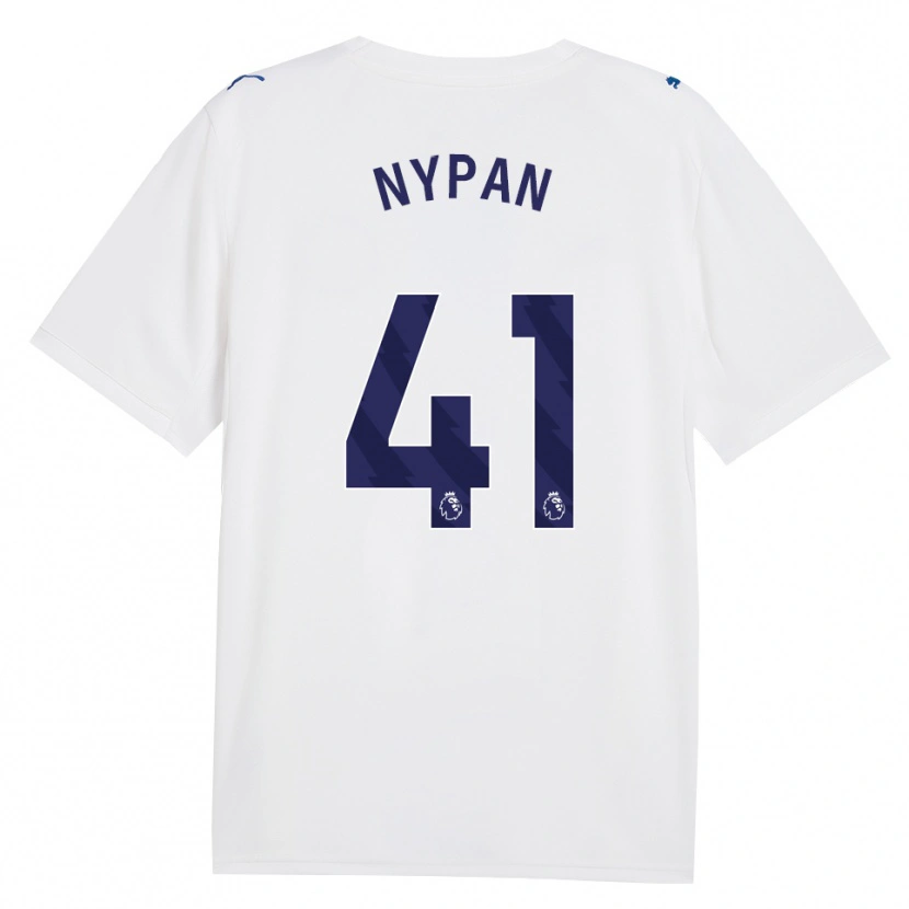 Danxen Kinder Sverre Nypan #41 Marineweiß Ausweichtrikot Trikot 2026/27 T-Shirt Schweiz