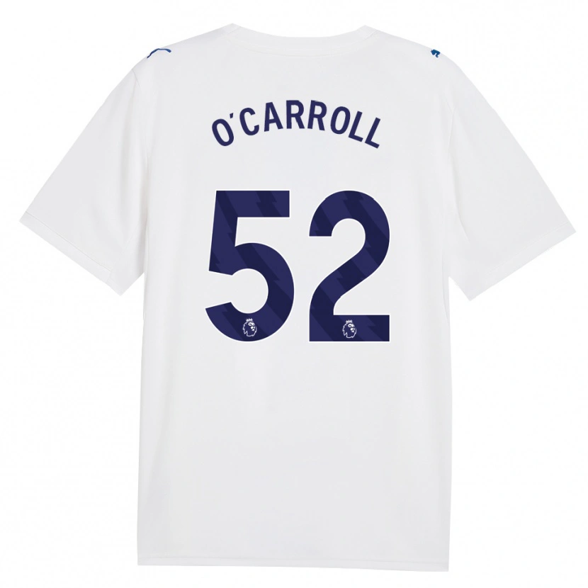 Danxen Kinder Eve O'carroll #52 Marineweiß Ausweichtrikot Trikot 2026/27 T-Shirt Schweiz