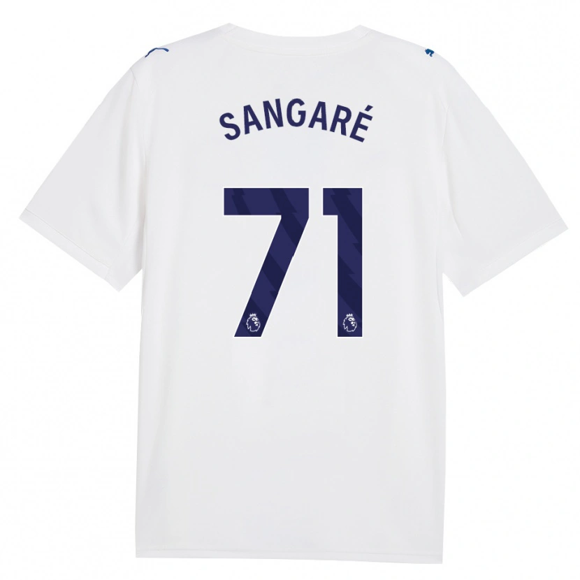 Danxen Kinder Mahamadou Sangaré #71 Marineweiß Ausweichtrikot Trikot 2026/27 T-Shirt Schweiz
