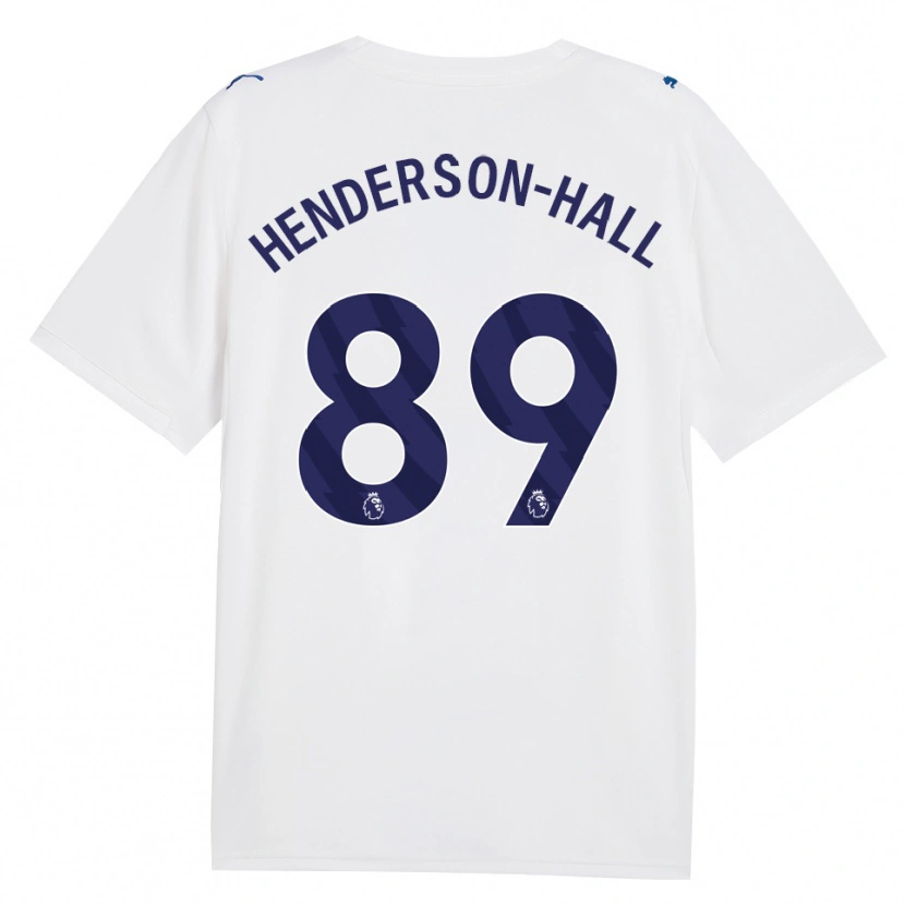 Danxen Kinder Matty Henderson-Hall #89 Marineweiß Ausweichtrikot Trikot 2026/27 T-Shirt Schweiz