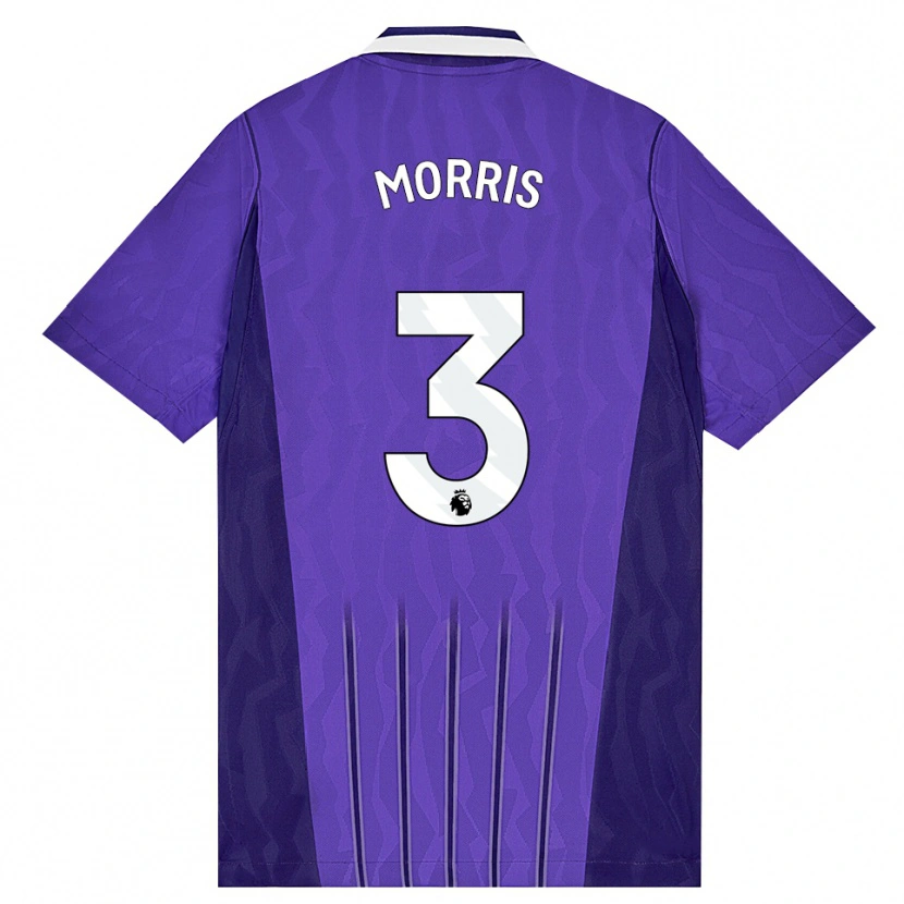 Danxen Kinder Ella Morris #3 Violett Weiß Ausweichtrikot Trikot 2026/27 T-Shirt Schweiz