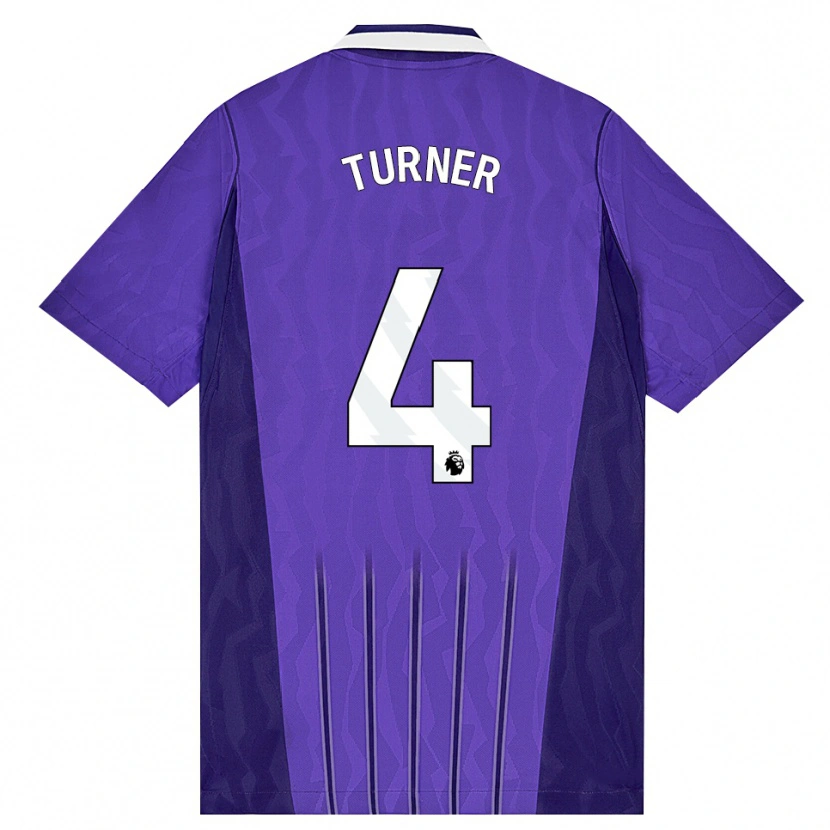 Danxen Kinder Amy Turner #4 Violett Weiß Ausweichtrikot Trikot 2026/27 T-Shirt Schweiz