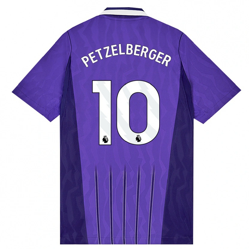 Danxen Kinder Ramona Petzelberger #10 Violett Weiß Ausweichtrikot Trikot 2026/27 T-Shirt Schweiz