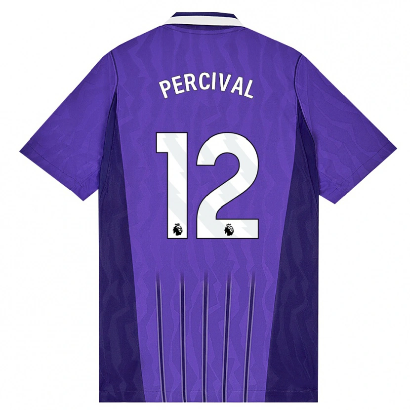 Danxen Kinder Ria Percival #12 Violett Weiß Ausweichtrikot Trikot 2026/27 T-Shirt Schweiz