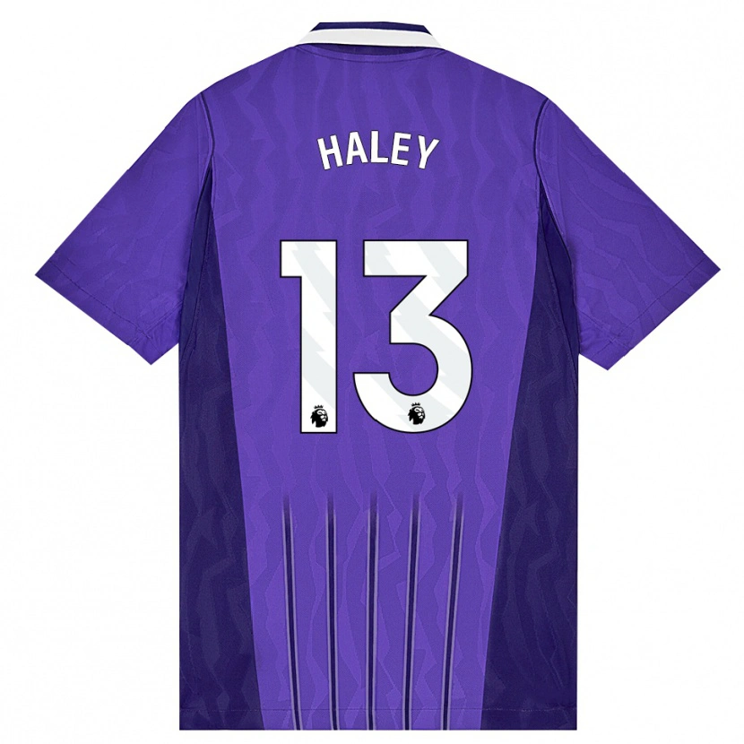 Danxen Kinder Micah Haley #13 Violett Weiß Ausweichtrikot Trikot 2026/27 T-Shirt Schweiz