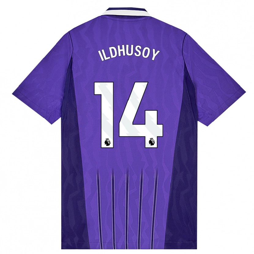 Danxen Kinder Celin Bizet Ildhusøy #14 Violett Weiß Ausweichtrikot Trikot 2026/27 T-Shirt Schweiz
