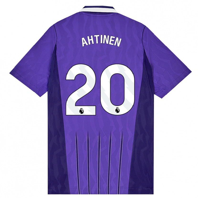 Danxen Kinder Olga Ahtinen #20 Violett Weiß Ausweichtrikot Trikot 2026/27 T-Shirt Schweiz