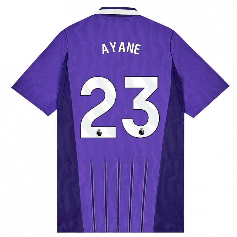 Danxen Kinder Rosella Ayane #23 Violett Weiß Ausweichtrikot Trikot 2026/27 T-Shirt Schweiz