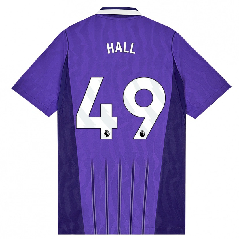 Danxen Kinder Tyrese Hall #49 Violett Weiß Ausweichtrikot Trikot 2026/27 T-Shirt Schweiz
