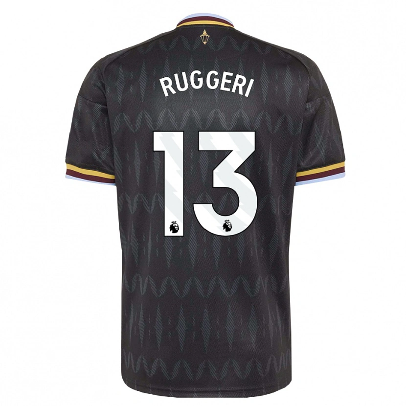 Danxen Kinder Matteo Ruggeri #13 Kornblumenblau Schwarz Gelb Auswärtstrikot Trikot 2026/27 T-Shirt Schweiz