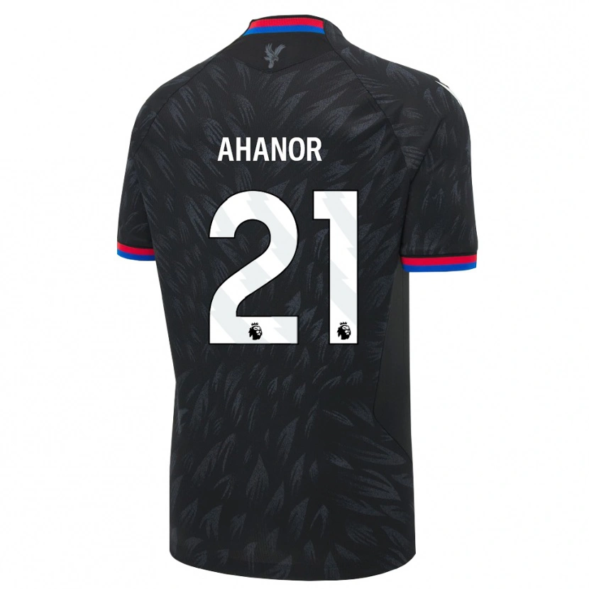Danxen Kinder Honest Ahanor #21 Schwarz Blau Rot Auswärtstrikot Trikot 2026/27 T-Shirt Schweiz