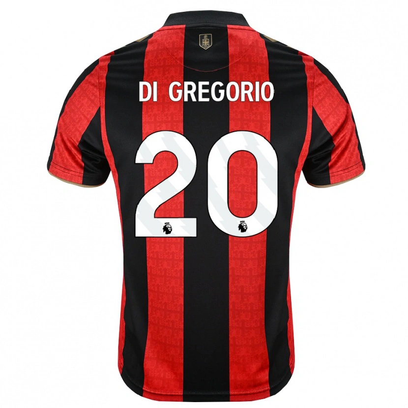 Danxen Kinder Michele Di Gregorio #20 Goldgelb Rot Schwarz Heimtrikot Trikot 2026/27 T-Shirt Schweiz