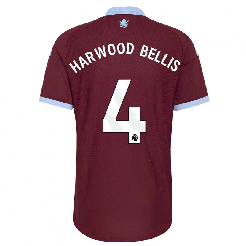 Danxen Kinder Taylor Harwood-Bellis #4 Kornblumenblau Burgund Heimtrikot Trikot 2026/27 T-Shirt Schweiz
